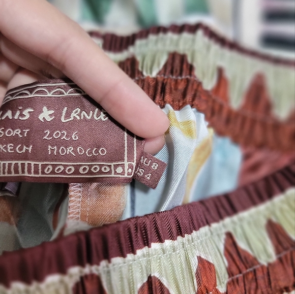 ALEMAISMichelle elasticated-waisband trousers US4 - Picture 6 of 7